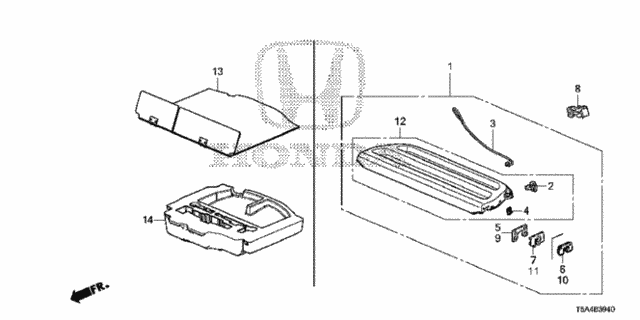 Cargo Floor for 2016 Honda Fit #0