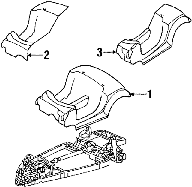 5003537AD - Body: Vehicle Body Shell for Mopar Image