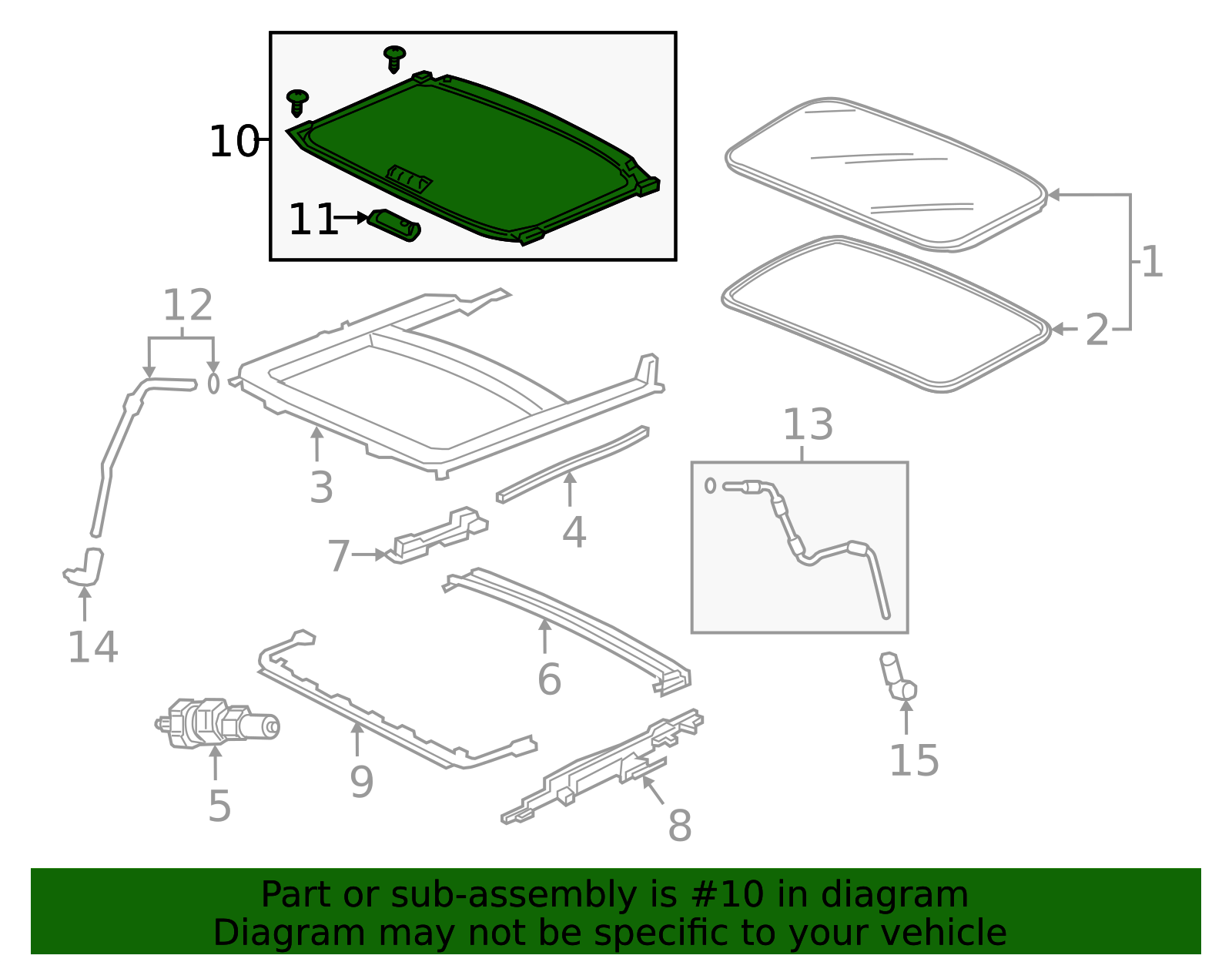 2017-2020 Honda CR-V Sunroof Cover 70600-TBA-A01ZD | Honda Factory