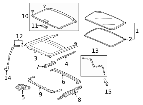Sunroof for 2019 Honda CR-V #1