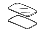 70200TLAA03 - Body: Sunroof Glass for Honda: CR-V, HR-V Image