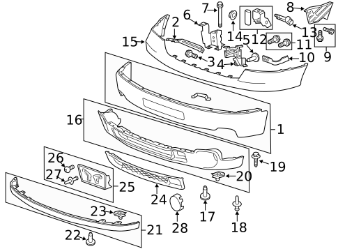 thumbnail image 2 of Evan-Fischer Front Passenger Side Inner Bumper Bracket For GMC Sierra 2500 HD 2011-2014 2 of 3