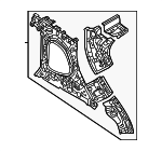 VA407011X - Body: Inner Pillar for Mazda Image