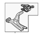 513603BHA00 - : Lower Control Arm for Acura Image