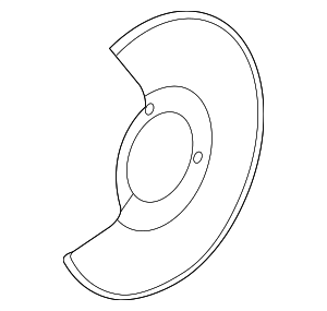 22810891 - : Brake Disc Protecting Plate for Saab: 9-5 Image