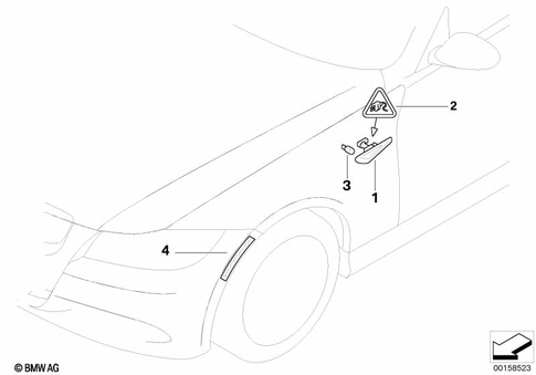 Turn Signals Front / Side for 2007 BMW M3 #0