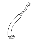 924809JJ0A - : Suction Hose for Nissan: NV2500, NV3500 Image