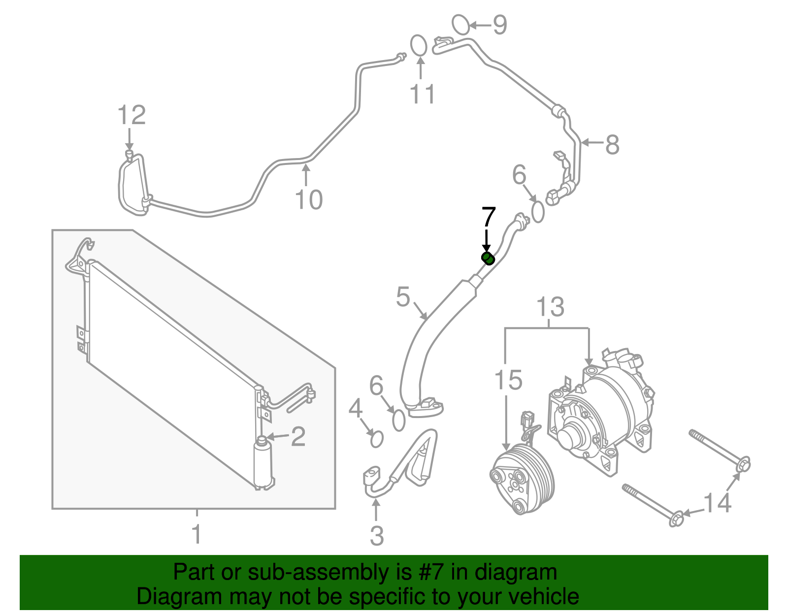 Suction Hose Cap - Nissan (92499-89921)