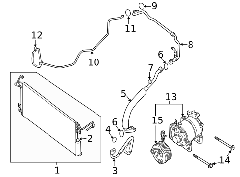 Switches & Sensors for 2014 Nissan Rogue Select #1