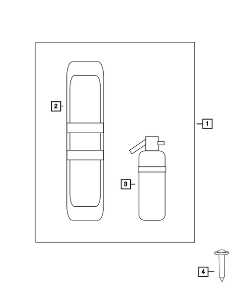 Emergency Kit for 2010 Dodge Caliber #0