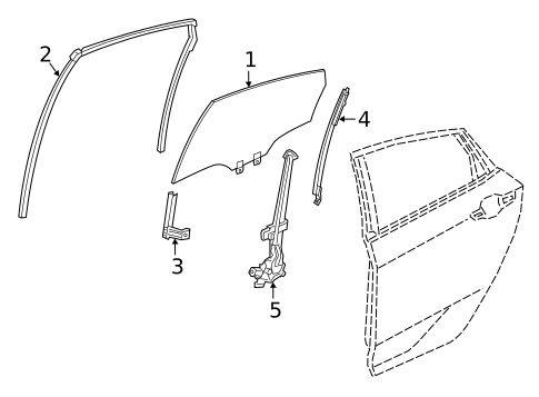 Rear Door for 2019 Honda Civic #0