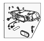 31383194 - : Composite Headlamp for Volvo: C70 Image