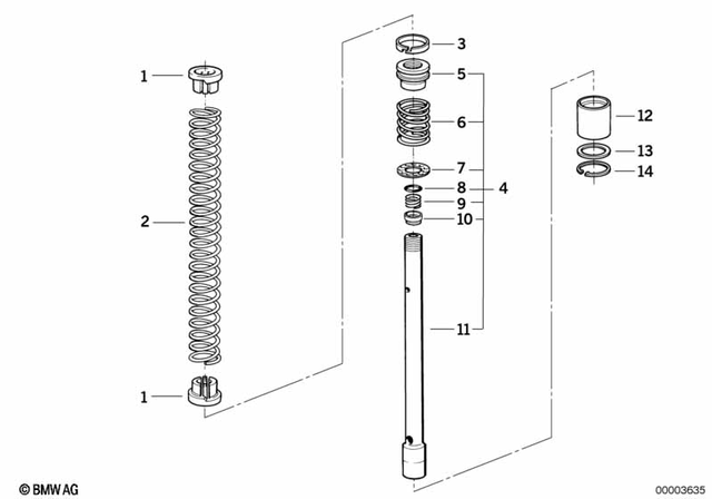 31421232057 - : Coil Spring for BMW-Motorrad Image