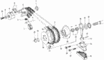 23111568070 - : Sprocket, Primary Drive for Honda Image