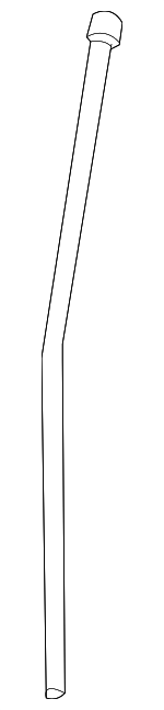 6324960122 - Body: Drain Hose for Toyota: Land Cruiser Image