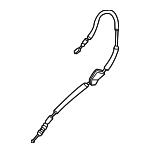 72616TK8A01 - Body: Latch Assembly Cable for Honda: Odyssey Image