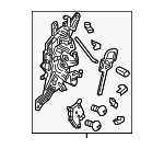 72622TK8A21ZA - Body: Lock Controller for Honda: Odyssey Image