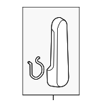 72620TK8A21ZA - Body: Handle, Inside for Honda: Odyssey Image