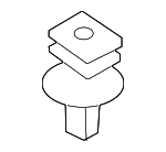 51478262533 - Body: Inner Sill Clip for BMW Image