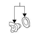 3C3Z4851BA - Universals &amp; Rear Axle: Companion Flange for Ford: F-250 Super Duty, F-350 Super Duty, F-450 Super Duty, F-550 Super Duty Image