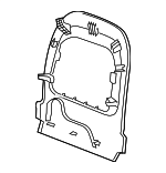 T2H40411LKP - Body: Seat Back Panel for Jaguar: E-Pace, F-Pace, XE, XF Image