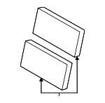 64316835406 - HVAC: Cabin Air Filter for BMW: 228i Gran Coupe, 228i xDrive Gran Coupe, i3, i3s, M235i xDrive Gran Coupe, X1, X2 Image
