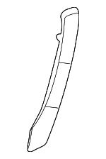 15285297 - Body: Armrest Cover for Hummer: H3, H3T Image