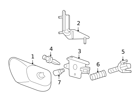 Fog Lamps for 1998 Cadillac Seville #0