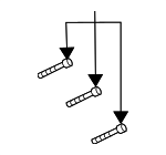 6100932 - Engine: Oil Pump Bolt for Dodge: Dakota, Ram 1500, Viper | Jeep: Commander | Ram: Dakota Image