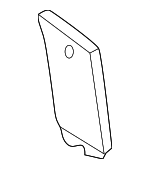 2028840022 - Body: Rear Cover for Mercedes-Benz Image