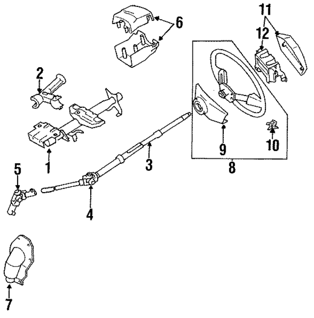 451001251006 - : Steering Wheel for Toyota Image