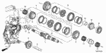 23210RPHA02 - Transmission - Manual: MAINSHAFT for Honda Image