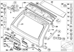 41627126015 - Bodywork: Trunk Lid, Top for BMW Image
