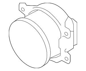 84501AN020 - : Fog Light for Subaru Image