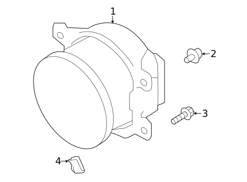 Fog Lamps for 2024 Subaru Outback #0