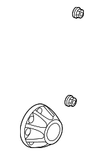 9597808 - Suspension: Hub Cap for GMC: Sierra 2500 HD, Sierra 3500 HD Image