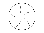 LR076580 - Suspension: Wheel, Alloy for Land Rover: Discovery Sport Image