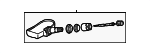 LR070840 - Tire &amp; Wheel: Tire Pressure Monitoring System (TPMS) Sensor for Land-Rover Image