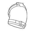 LR124956 - Cooling System: Air Duct for Land-Rover Image