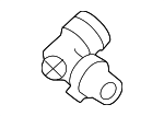 LR165573 - Cooling System: Hose Connector for Land-Rover Image