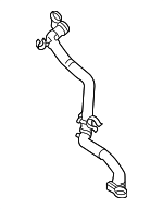 LR147037 - Cooling System: Water Outlet Hose for Land-Rover Image