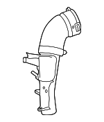LR165074 - Cooling System: Outlet Duct for Land-Rover Image