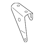 8621550020 - Body: Tuner Lower Bracket for Lexus: LS460, LS600h Image