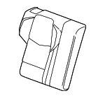 23169866 - Body: Seat Back Cover for Cadillac: ATS Image