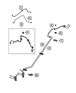 57008200AB - Fuel: Fuel Supply Tube for Mopar Image