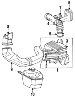9046073007 - : 1993-1997 Toyota Corolla - Inlet Hose Clamp for Toyota: Corolla Image