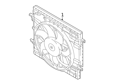 Cooling Fan for 2022 Volvo XC60 #0