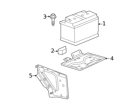 Battery & Related Components for 2015 Chevrolet Silverado 2500 HD #0