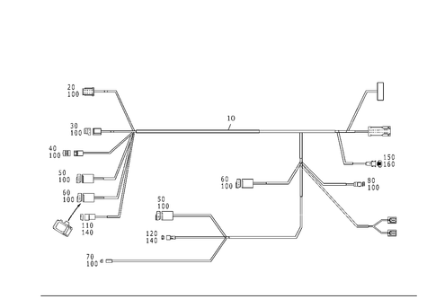 Cable Harness for Roof for 2002 Mercedes-Benz CL55 AMG #0