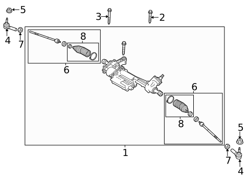 Steering Gear & Linkage for 2011 Ford Mustang #0